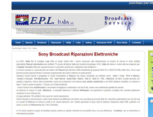 Tablet Screenshot of eplitalia.com